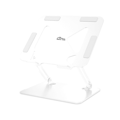 MEDIA-TECH Stalak za laptop MT2661W, 10-17", bijela